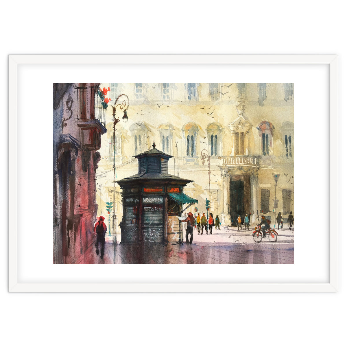 Newspaper Stall Rome