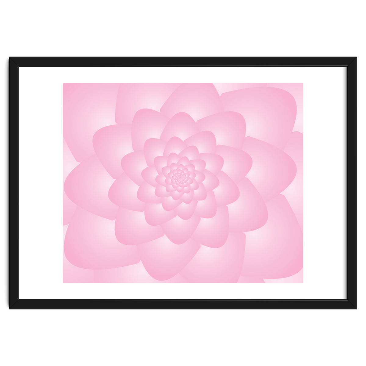 Pastel Colors Flower Pattern Set Red