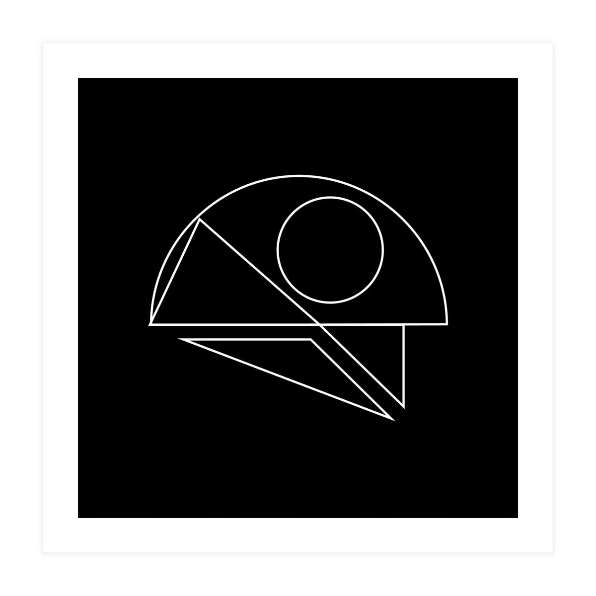 Skater | minimal geometric (Print Only)