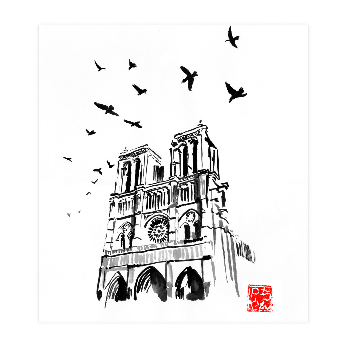 Notre Dame de Paris (Print Only)