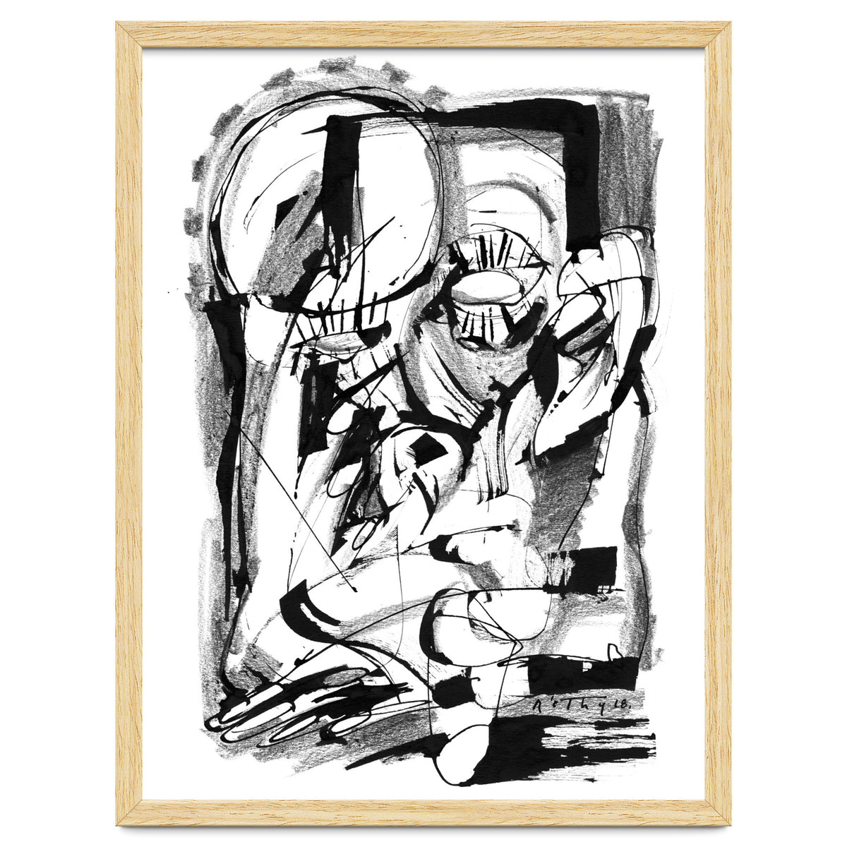 Power of the Mind - b&w