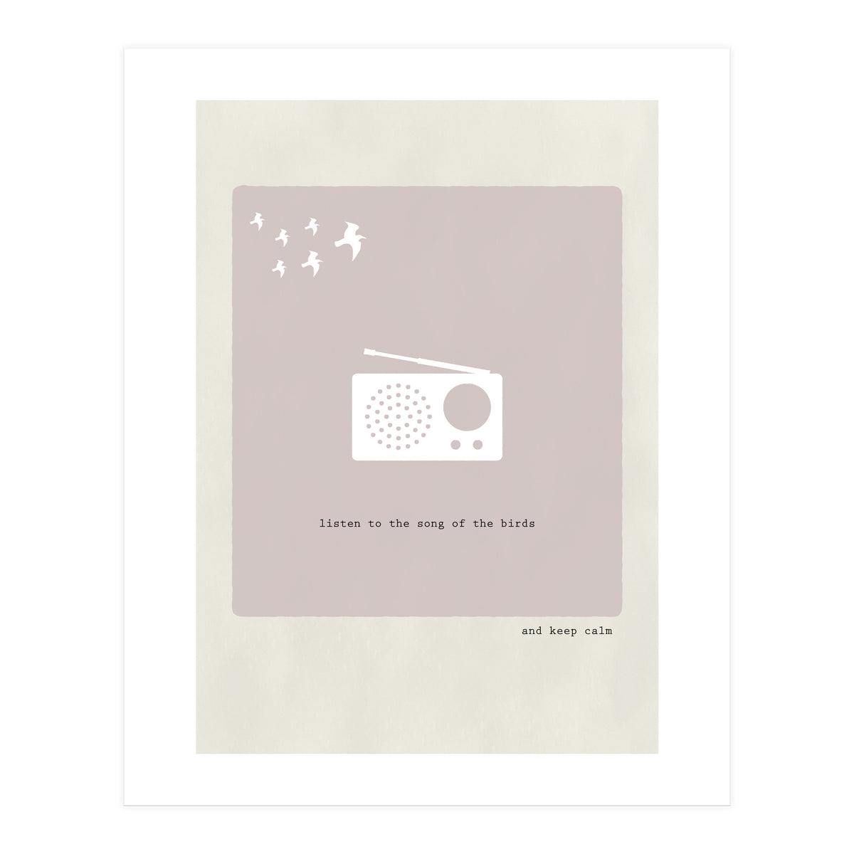 song of bird (Print Only)