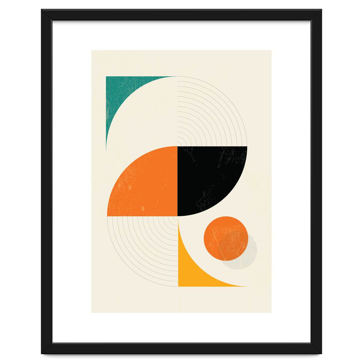 Mid Century Modern Abstract Pop