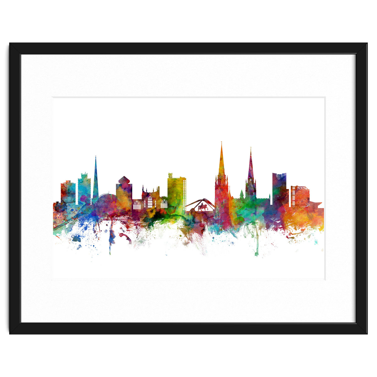 Coventry England Skyline