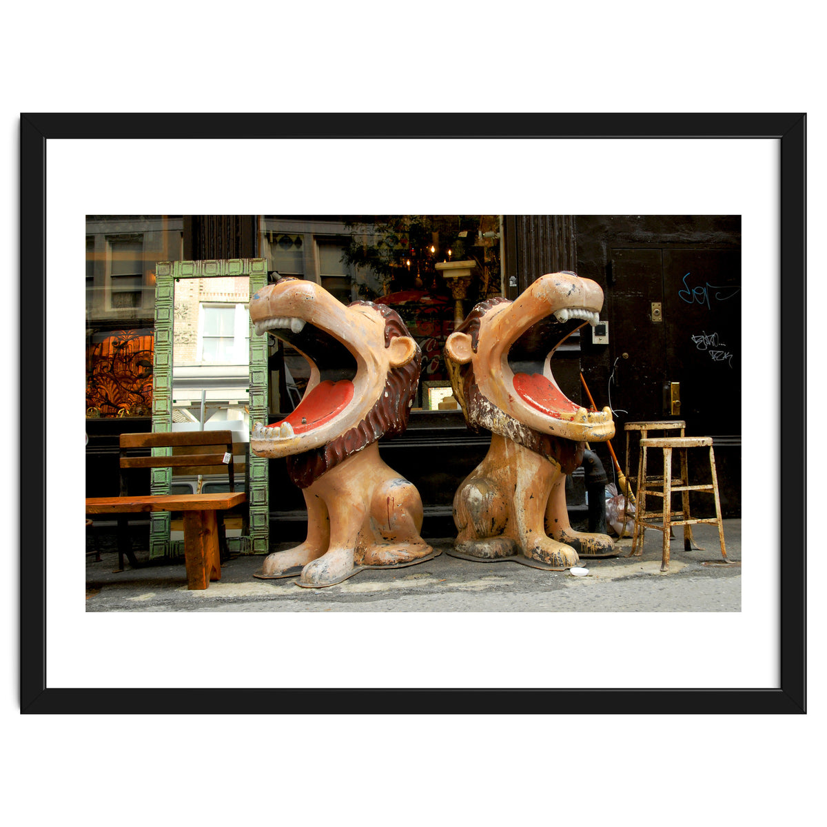 Thrift shop, New York.