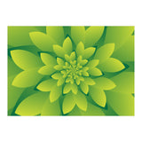 Abstract Green Floral Design 3D ART (Print Only) thumbnail