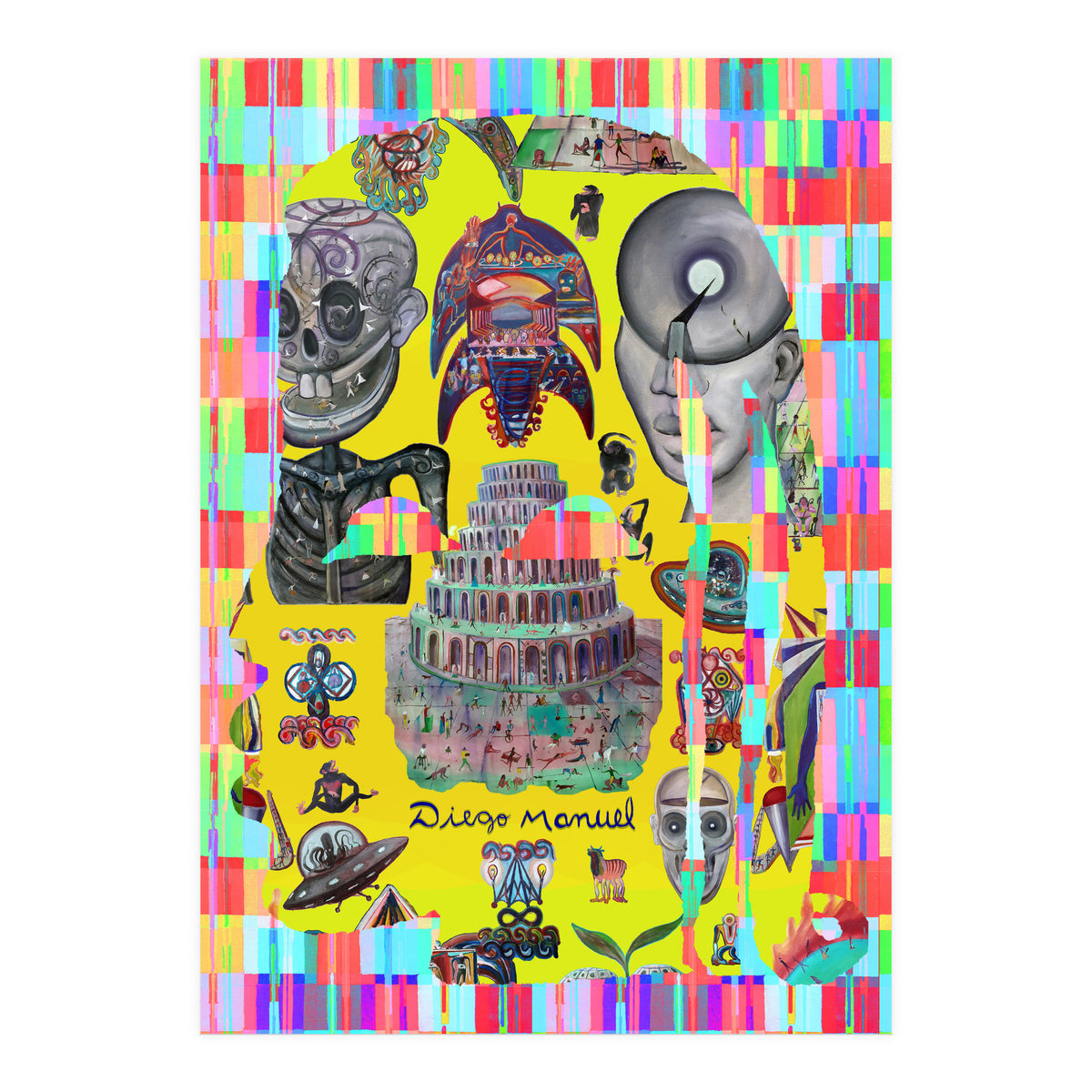 Abstracto Pop Nuevo B Nuevo 17 (Print Only)