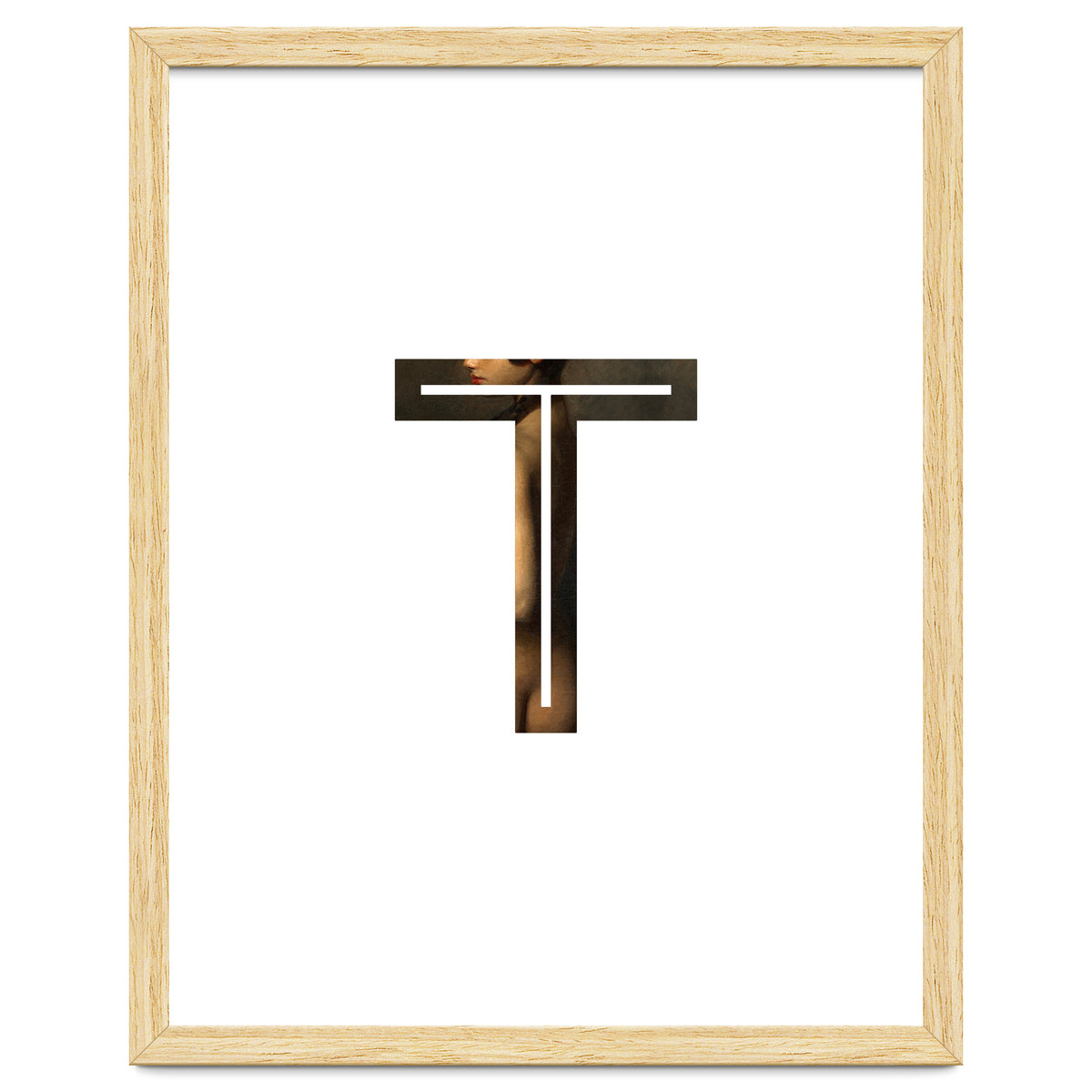 Letter T - (Impress)