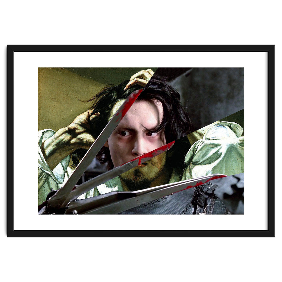 Courbet's The Desperate Man And Edward Scissorhands