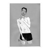 Untitled #42 - Man in black shorts (Print Only) thumbnail