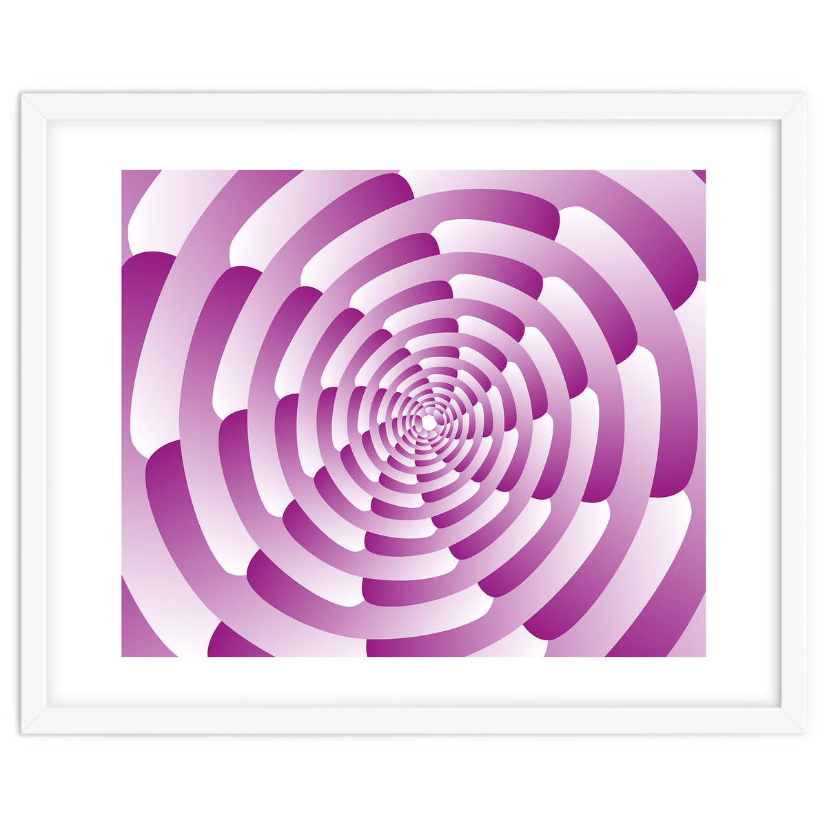 Abstract Pink Spiral