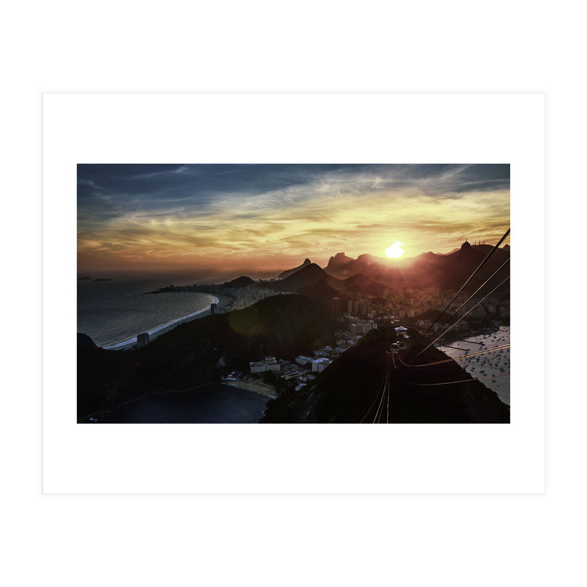 Carioca Sunset 1 3x5 (Print Only)