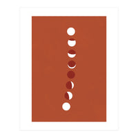 Lunar Eclipse Moon Phases I (Print Only)