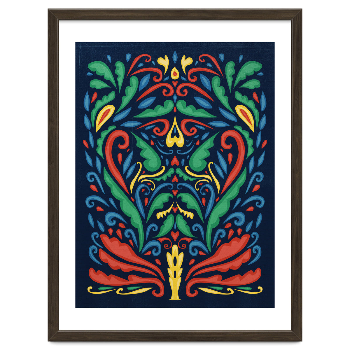 Art Nouveau Folk Art Style