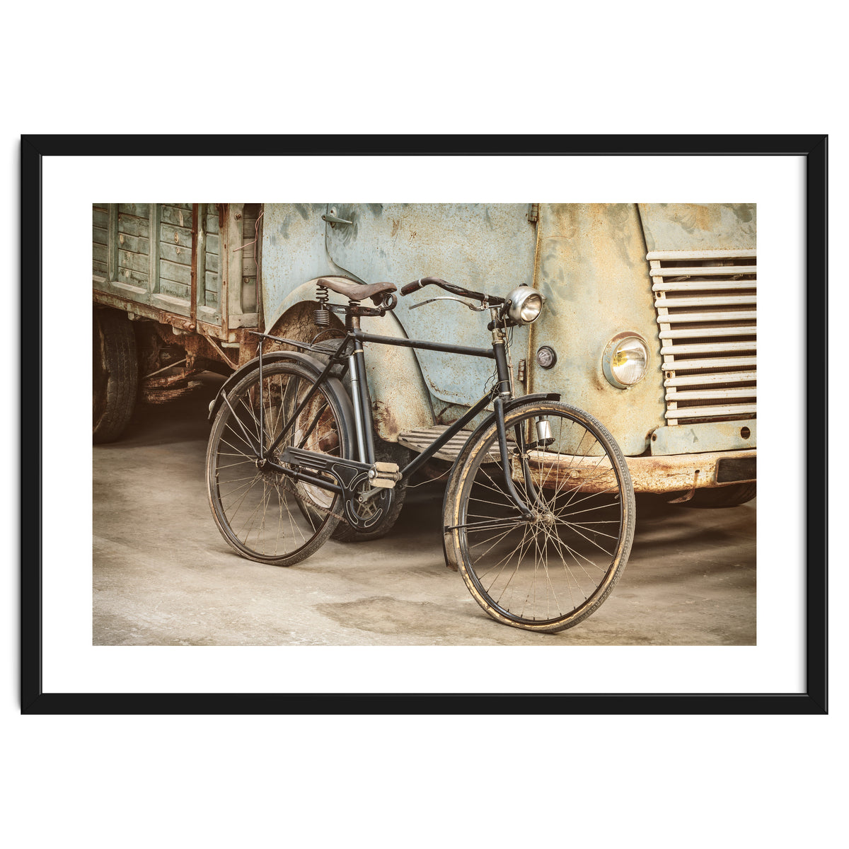 The Bicycle in the old Factory