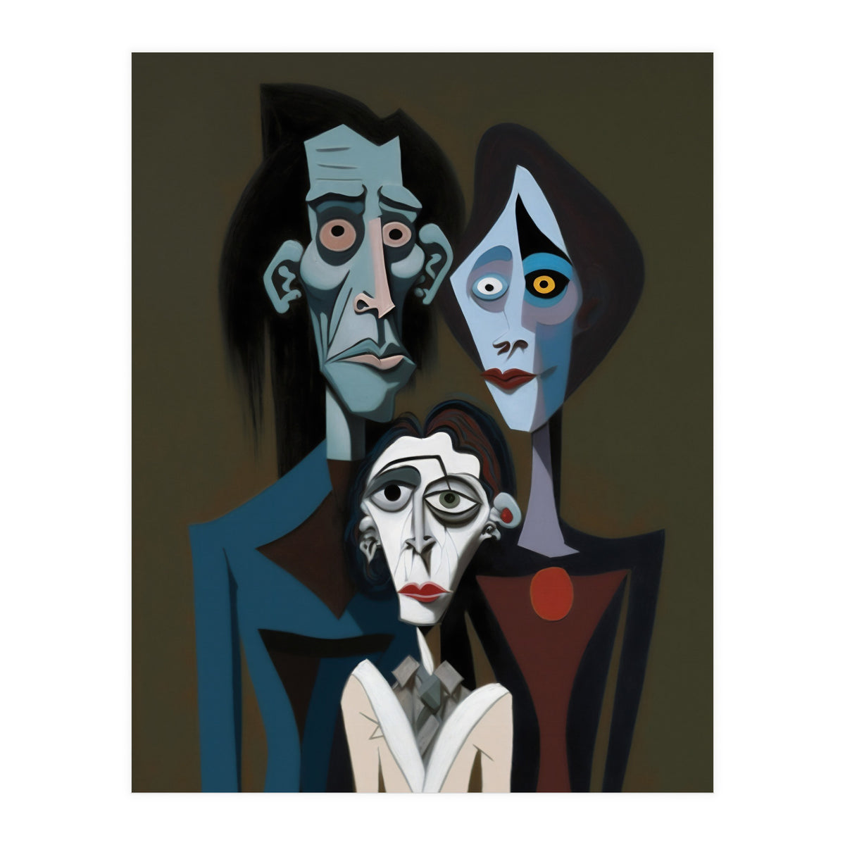 Gothic Family Portrait (Print Only)