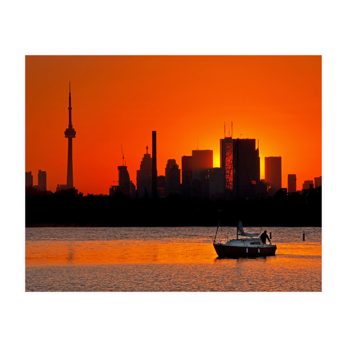 Sunset Sail (Print Only)