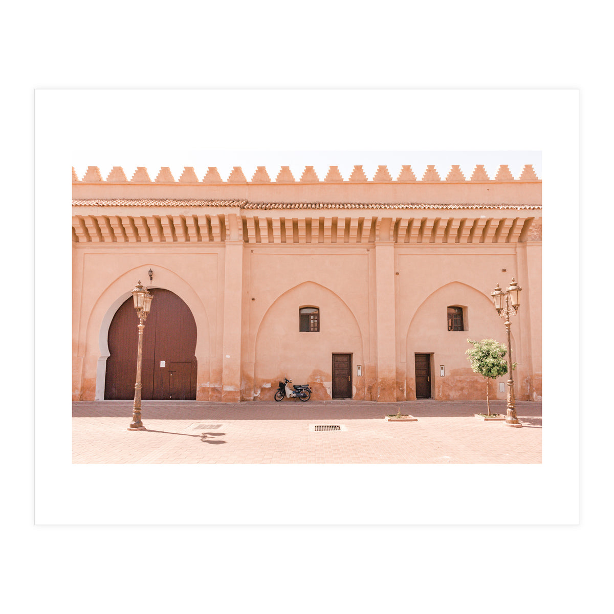 Moroccan Street Marrakech (Print Only)