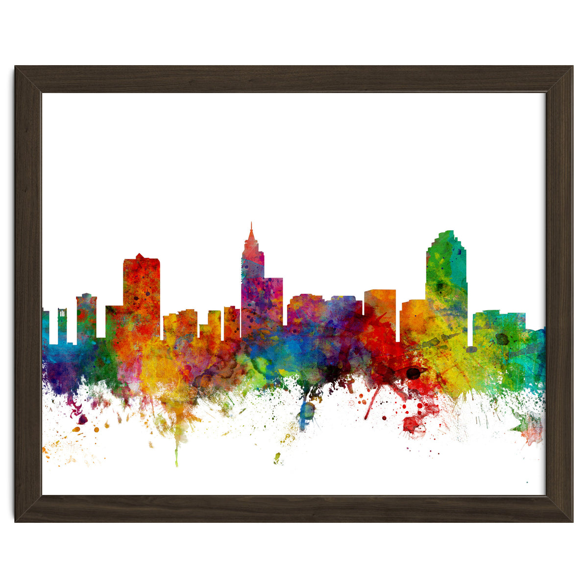 Raleigh North Carolina Skyline