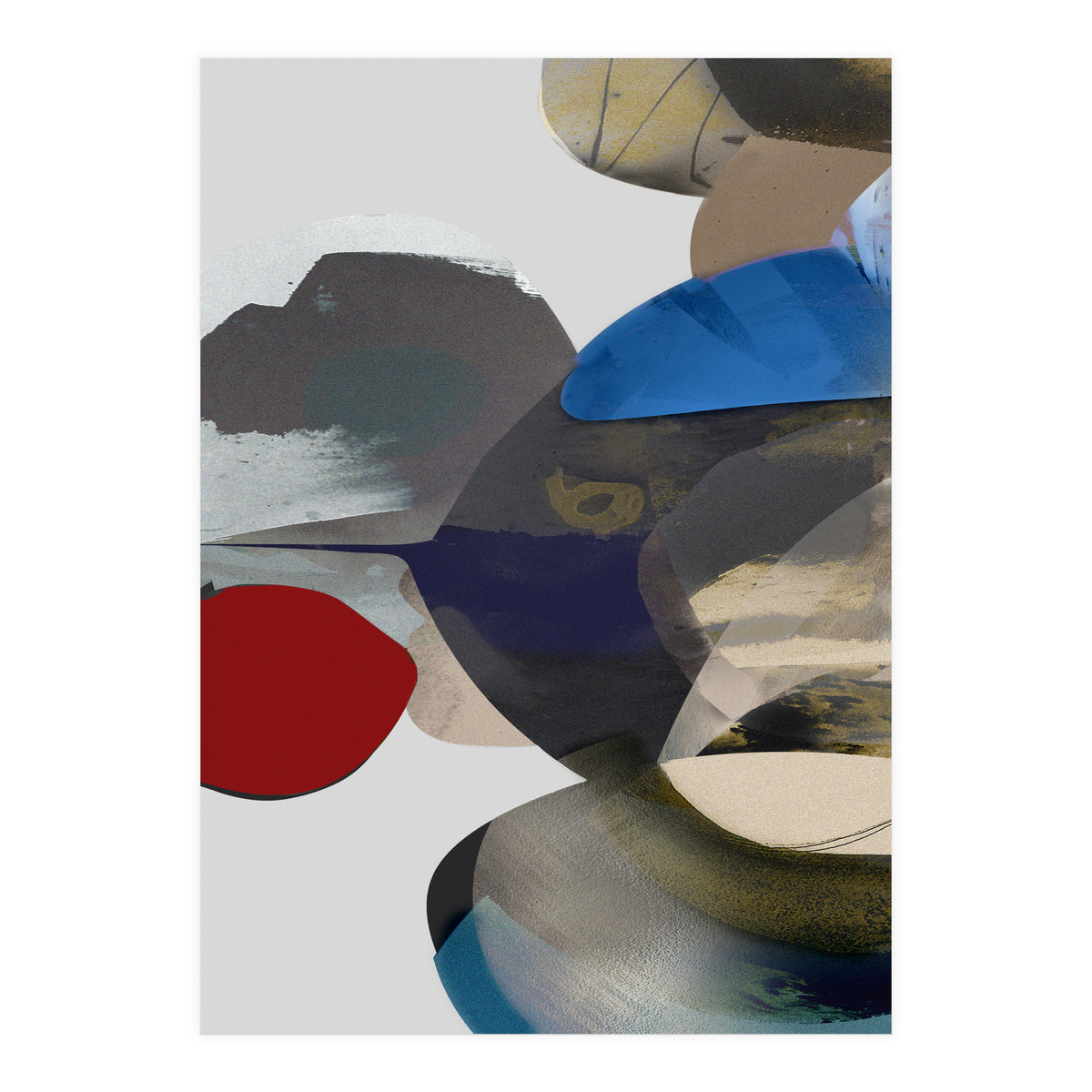 Abstract Aquarell 8 (Print Only)