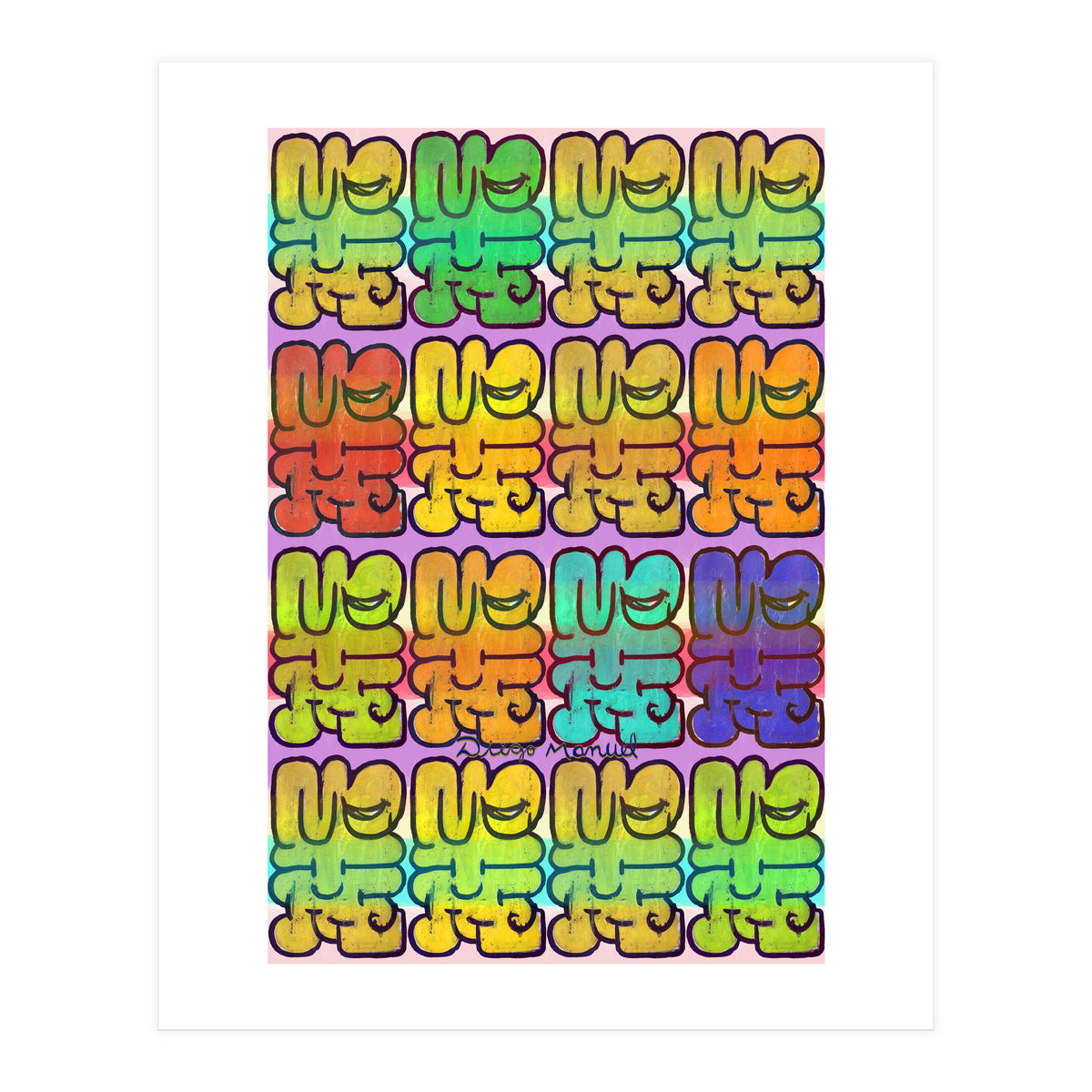 Graffitis 2021 Tapiz 97 (Print Only)