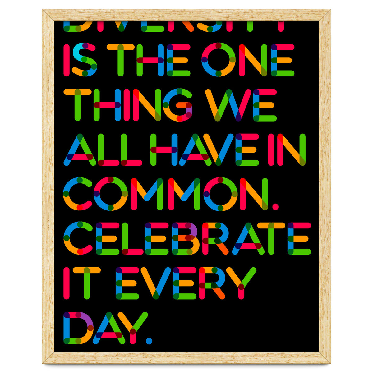 DIVERSITY (black Version)