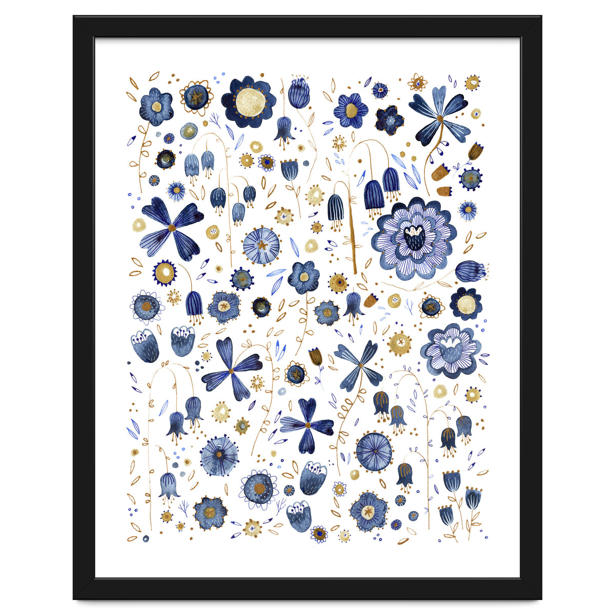 Indigo Flower Mashup