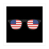 4th Of July, USA Glasses. (Print Only) thumbnail