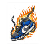 Sneaker Fire (Print Only) thumbnail