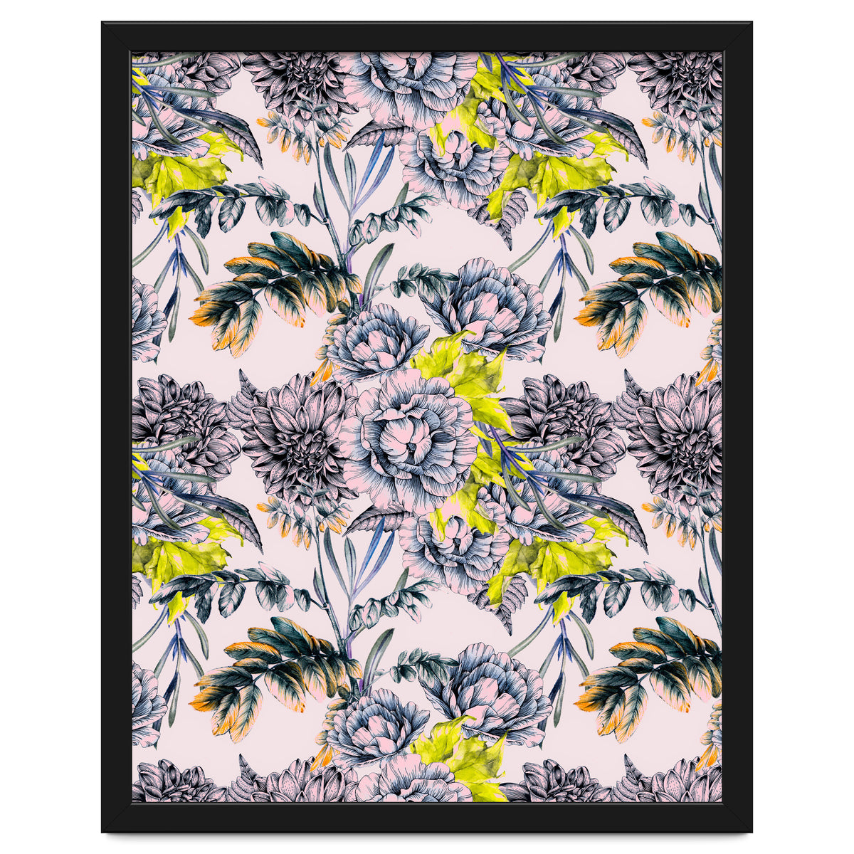 Flowering blooming in pink