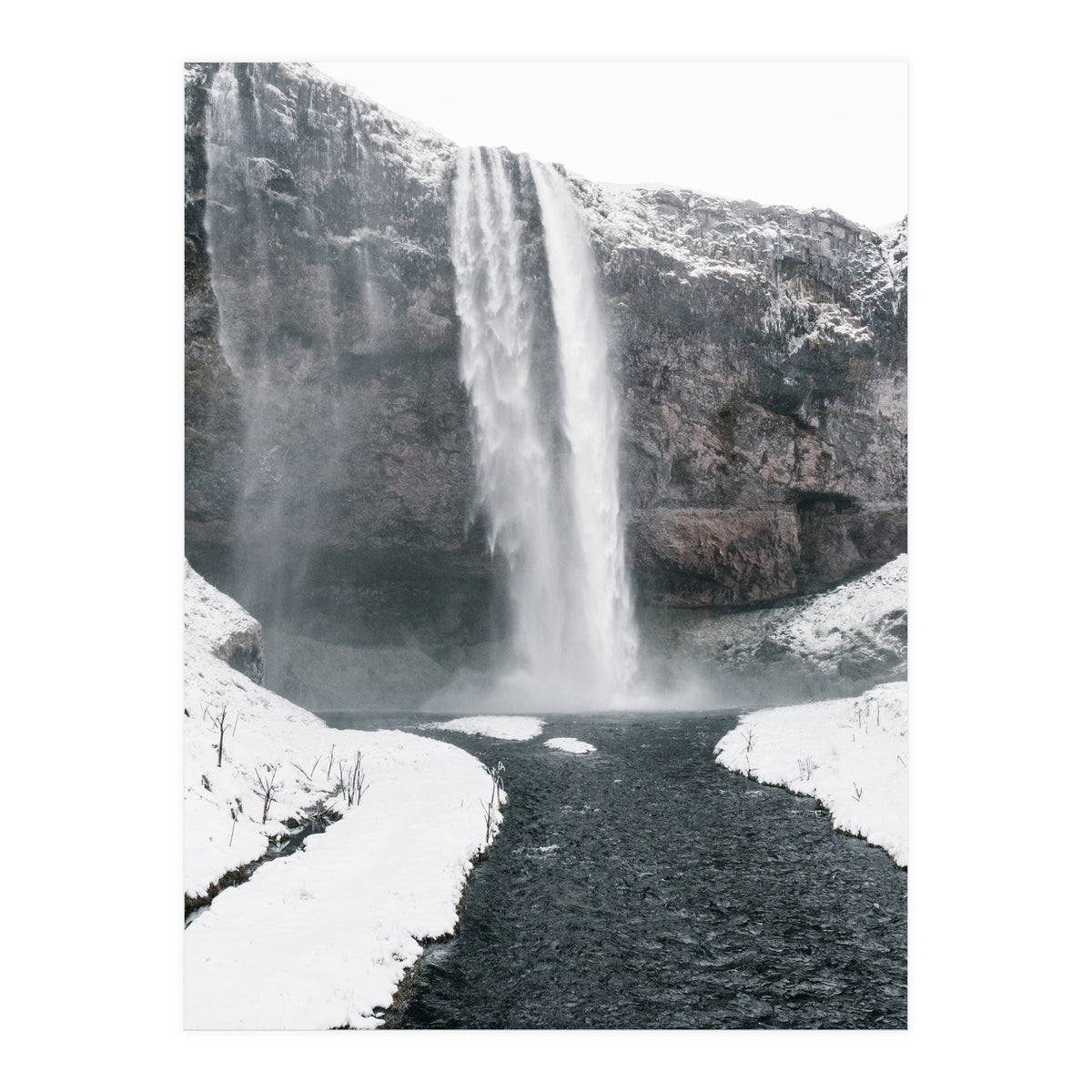 Seljalandsfoss Waterfall Iceland 3 (Print Only)