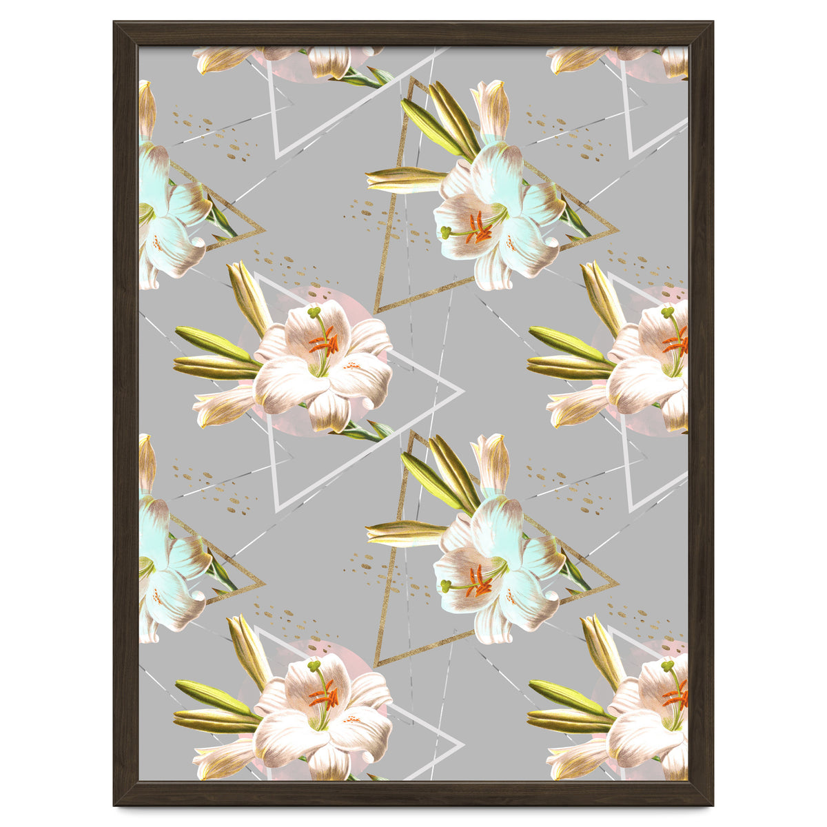 Botanical blooming with geometric 02