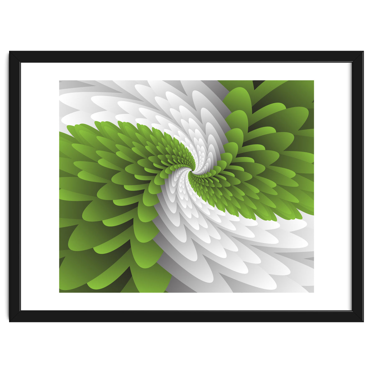 Green Majestic Wings