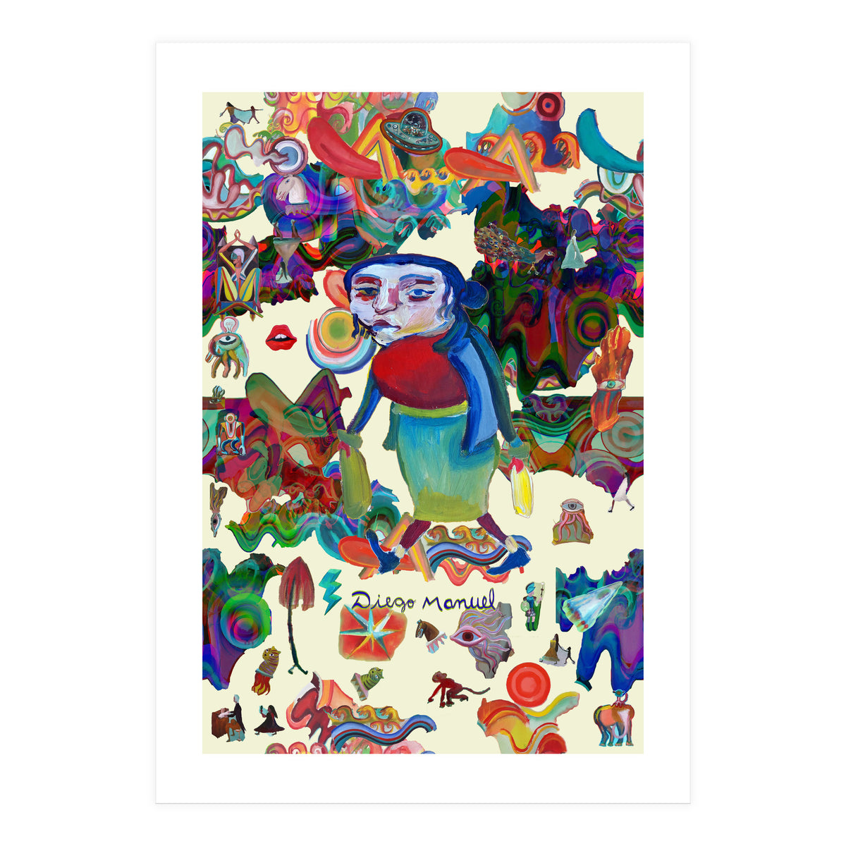 Graffitis 2021 Tapiz 58 B (Print Only)