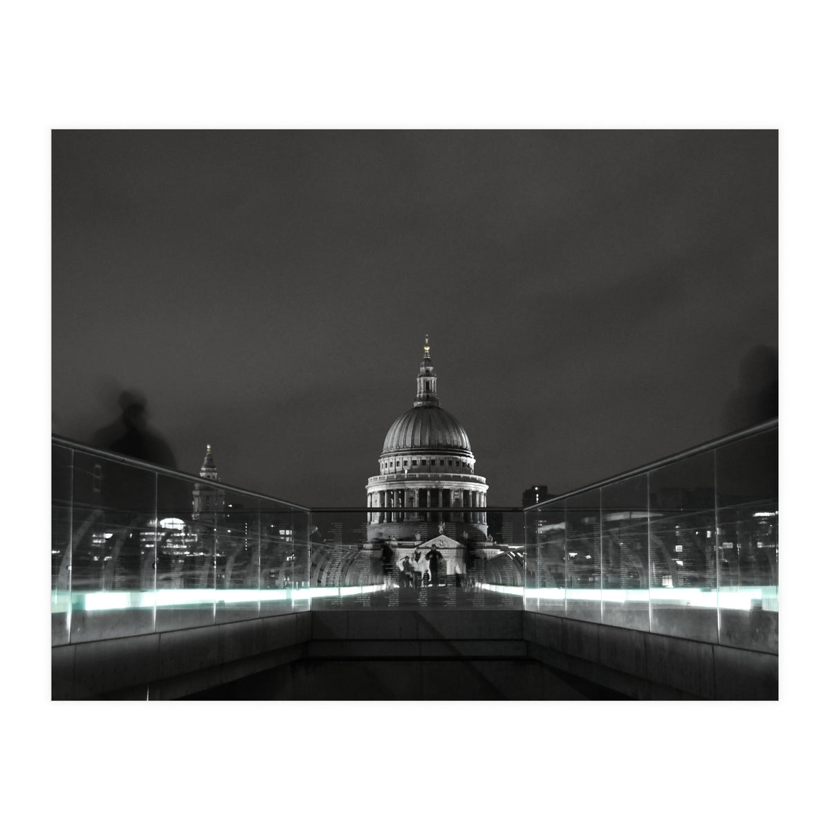 St Paul's Millennium Bridge London (Print Only)