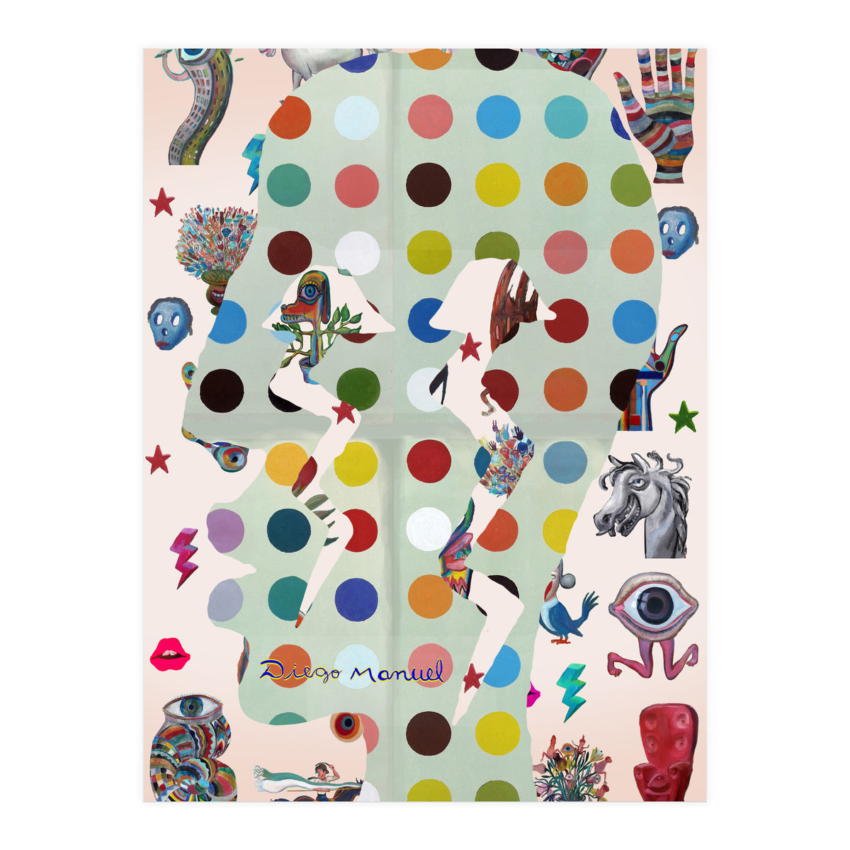 Perfil Con Rayos B 8 (Print Only)