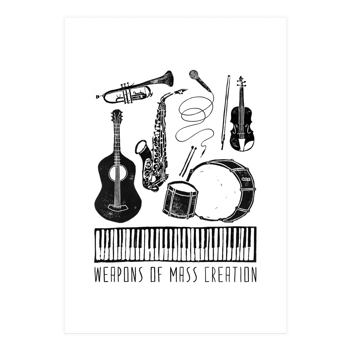 Weapons Of Mass Creation - Music (Print Only)