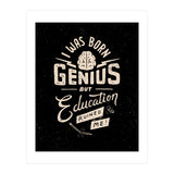 Born Genius (Print Only) thumbnail