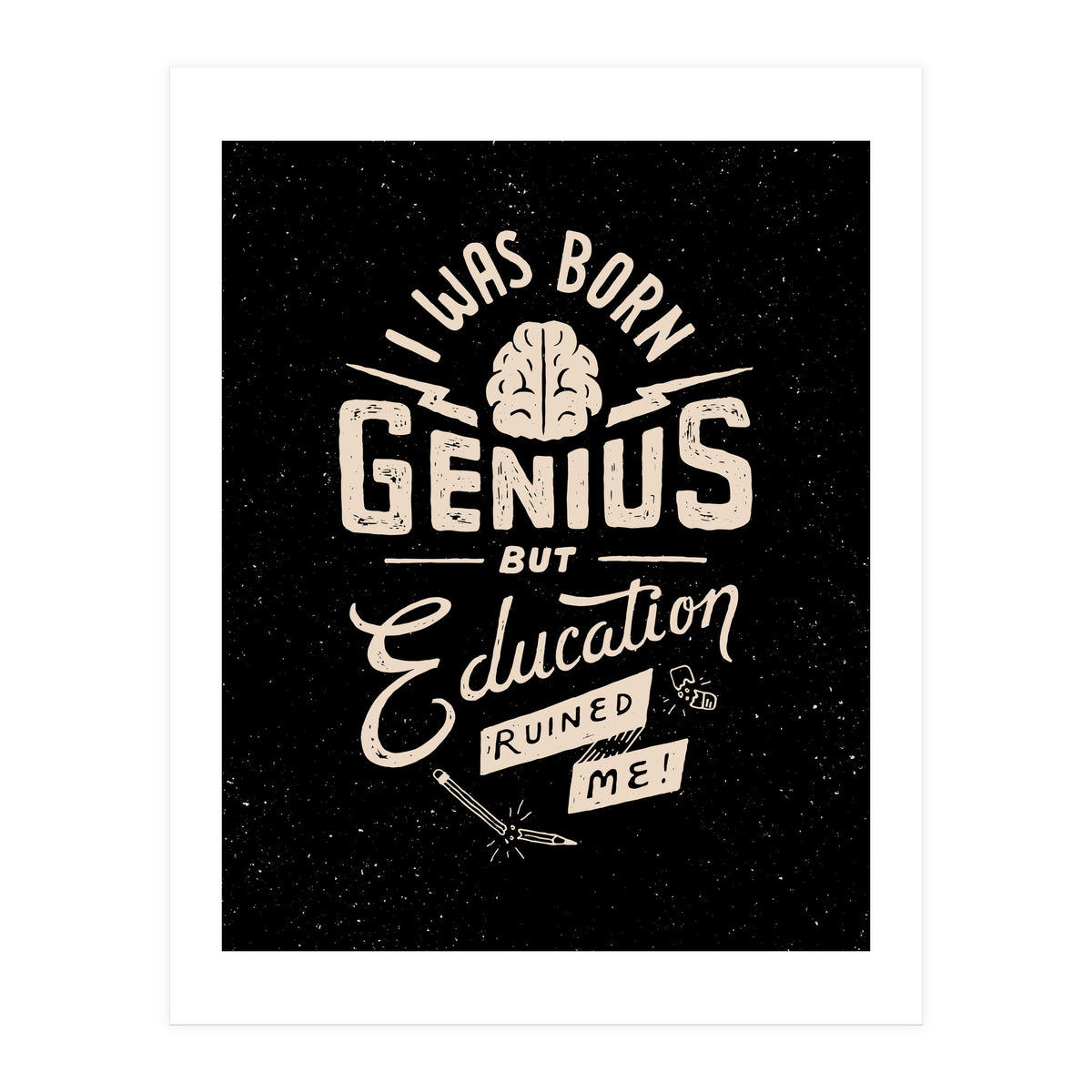 Born Genius (Print Only)