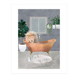 Lux Lion in a copper bath (Print Only) thumbnail