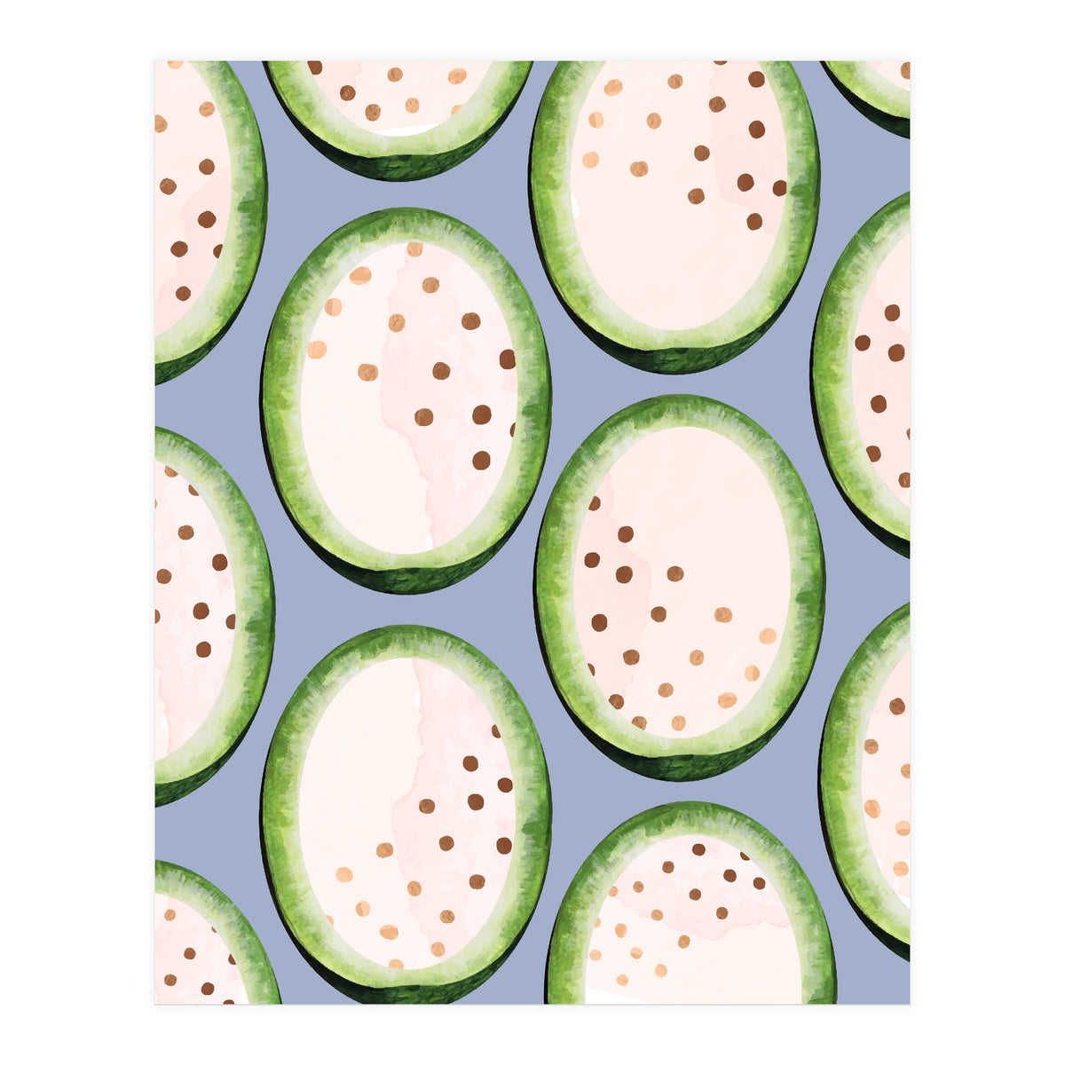 Rose Gold Melon Seeds (Print Only)