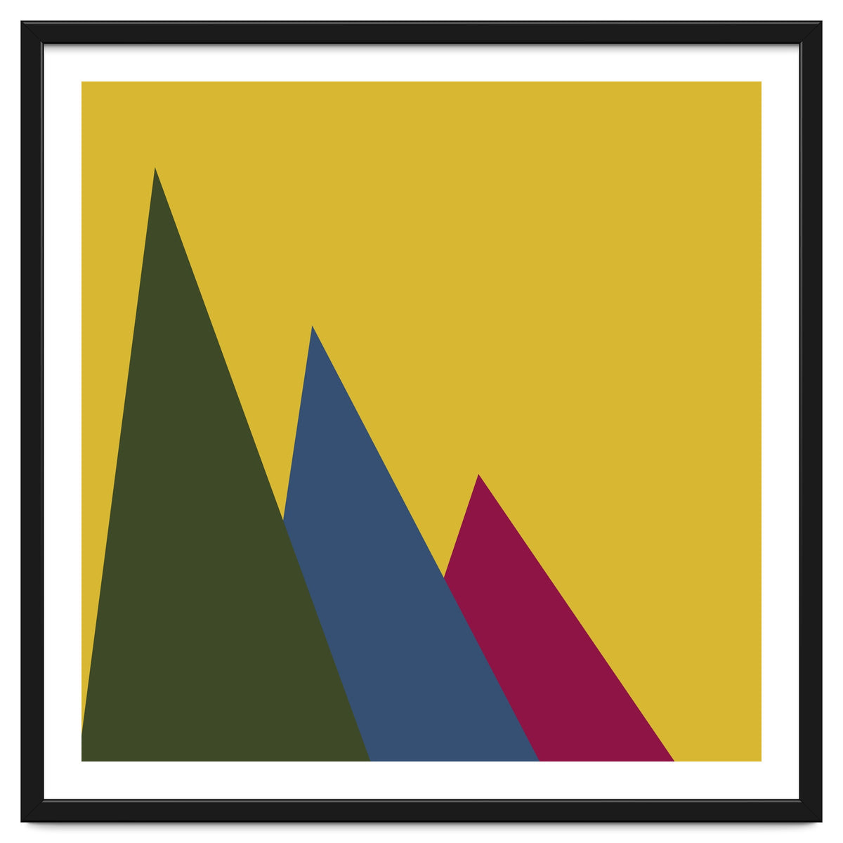 Abstract modern forest