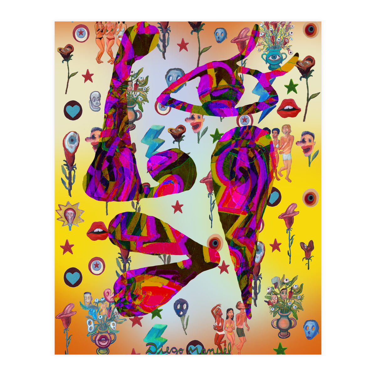 Graffiti Digital 12 2022 B 8 (Print Only)