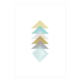 Watercolor Triangles (Print Only) thumbnail