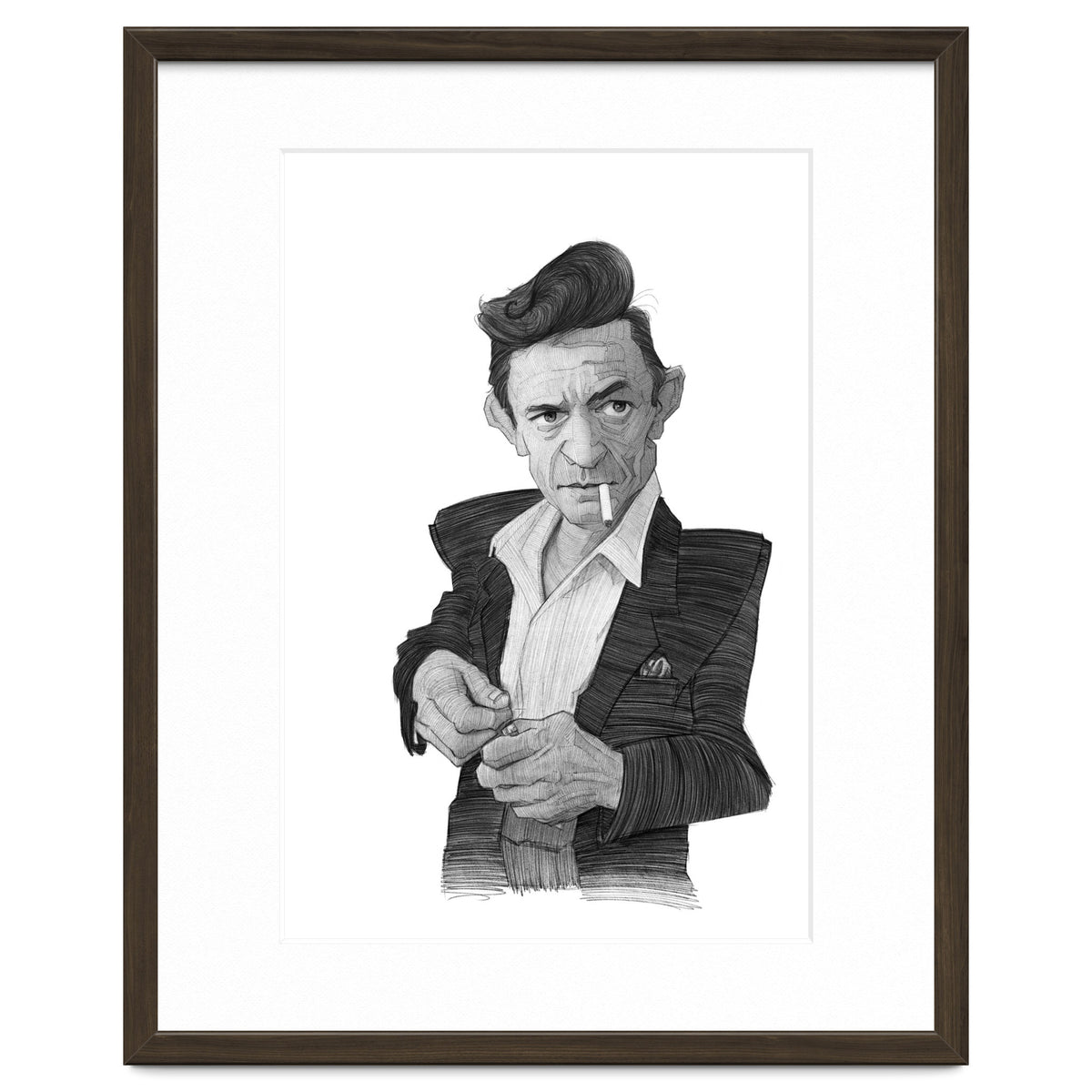 Johnny Cash Portrait