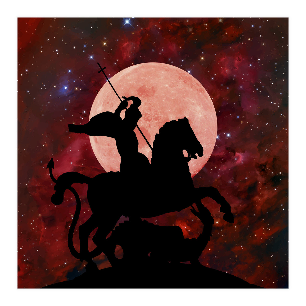 SAINT JORGE AND THE DRAGON (Print Only)