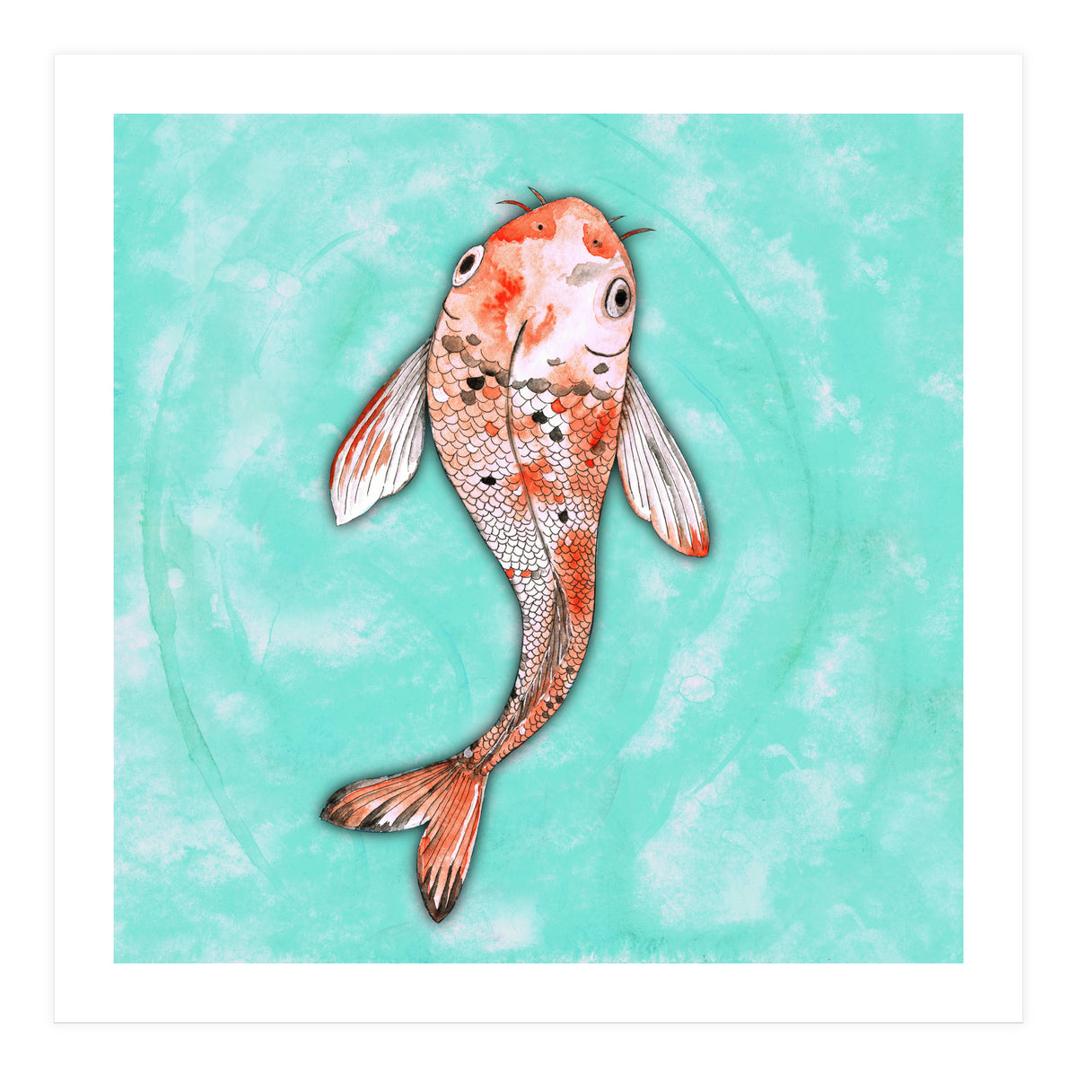 Koi fish (Print Only)