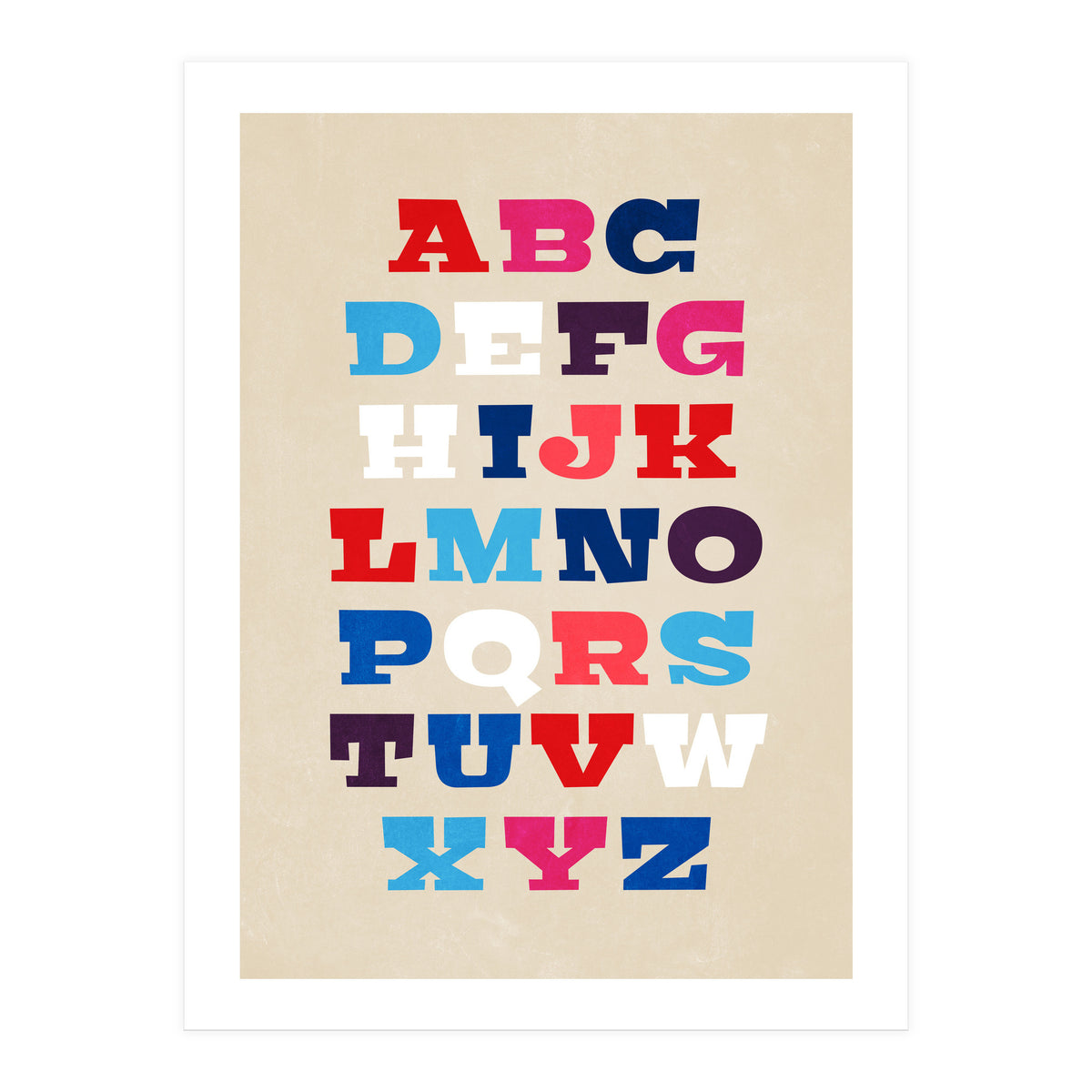 ABC Alphabet (Print Only)