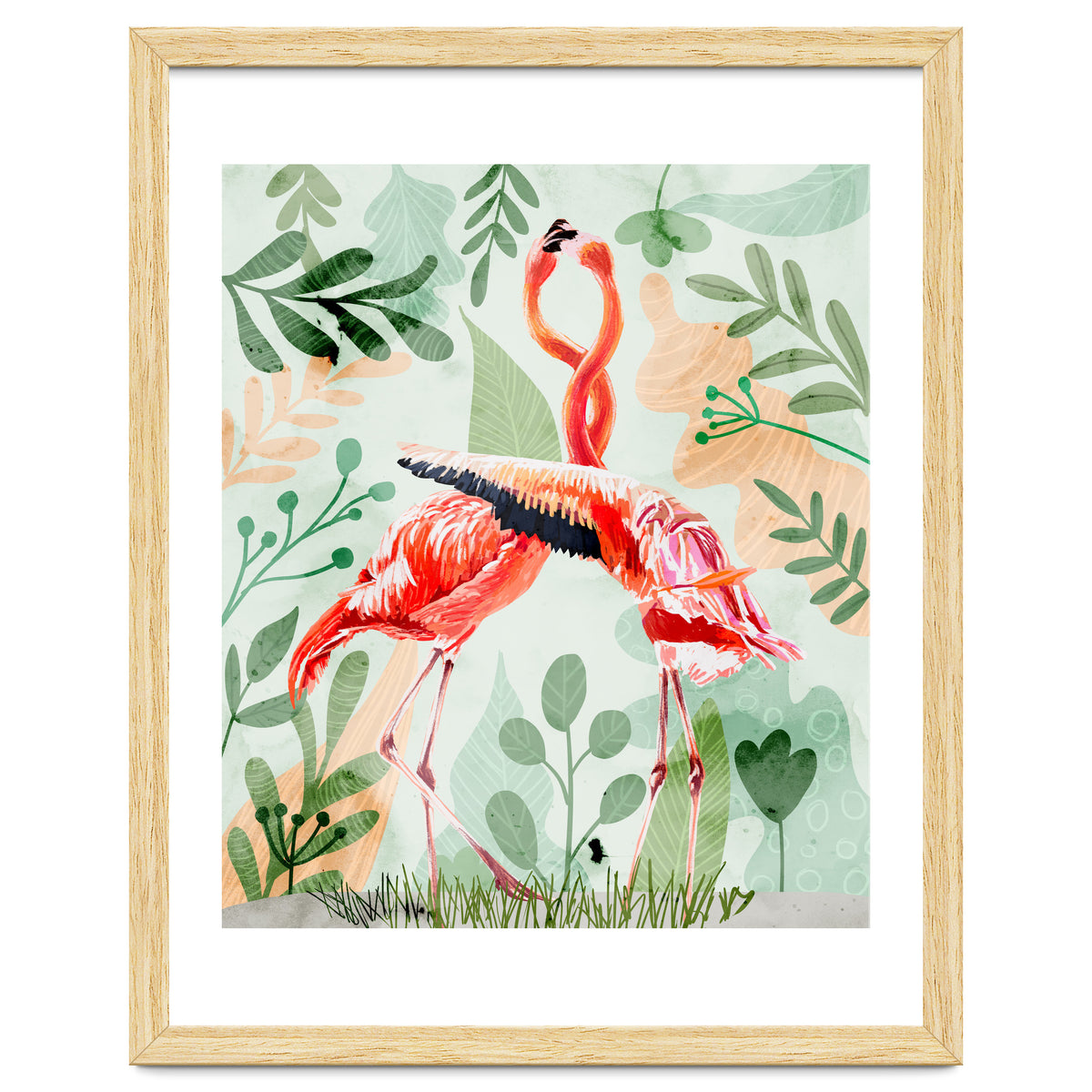 Flamingo Love
