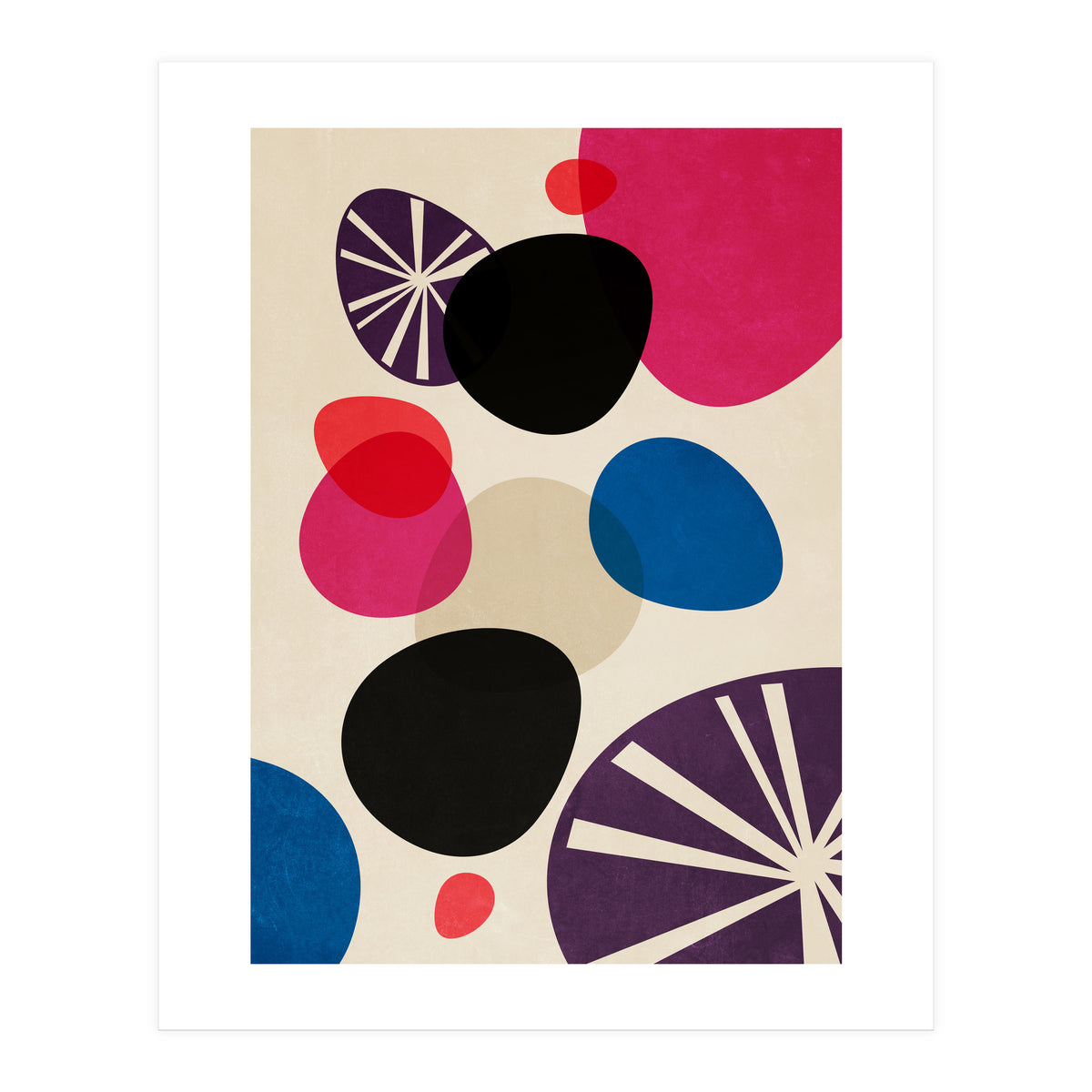 Pebbles in the Sandy Ground (Print Only)